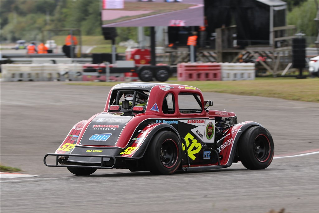 Nu skal Kevin Verner køre titlen i hus.
(Foto: Motorsporten.dk)